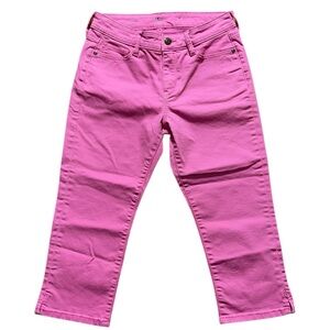 St. John's Bay  Pink Denim Capris